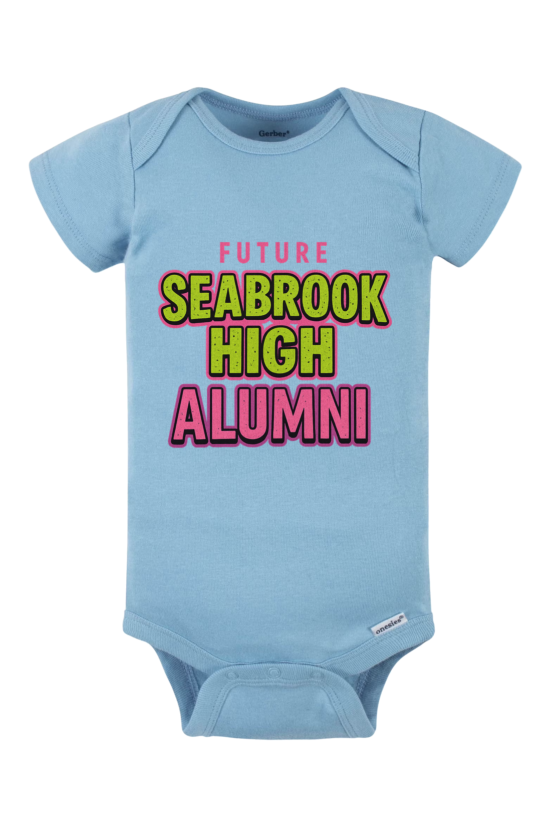 Future Seabrook Alumni Onesie - light blue
