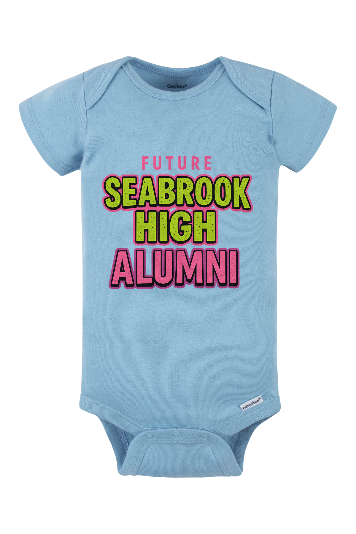 Future Seabrook Alumni Onesie - light blue