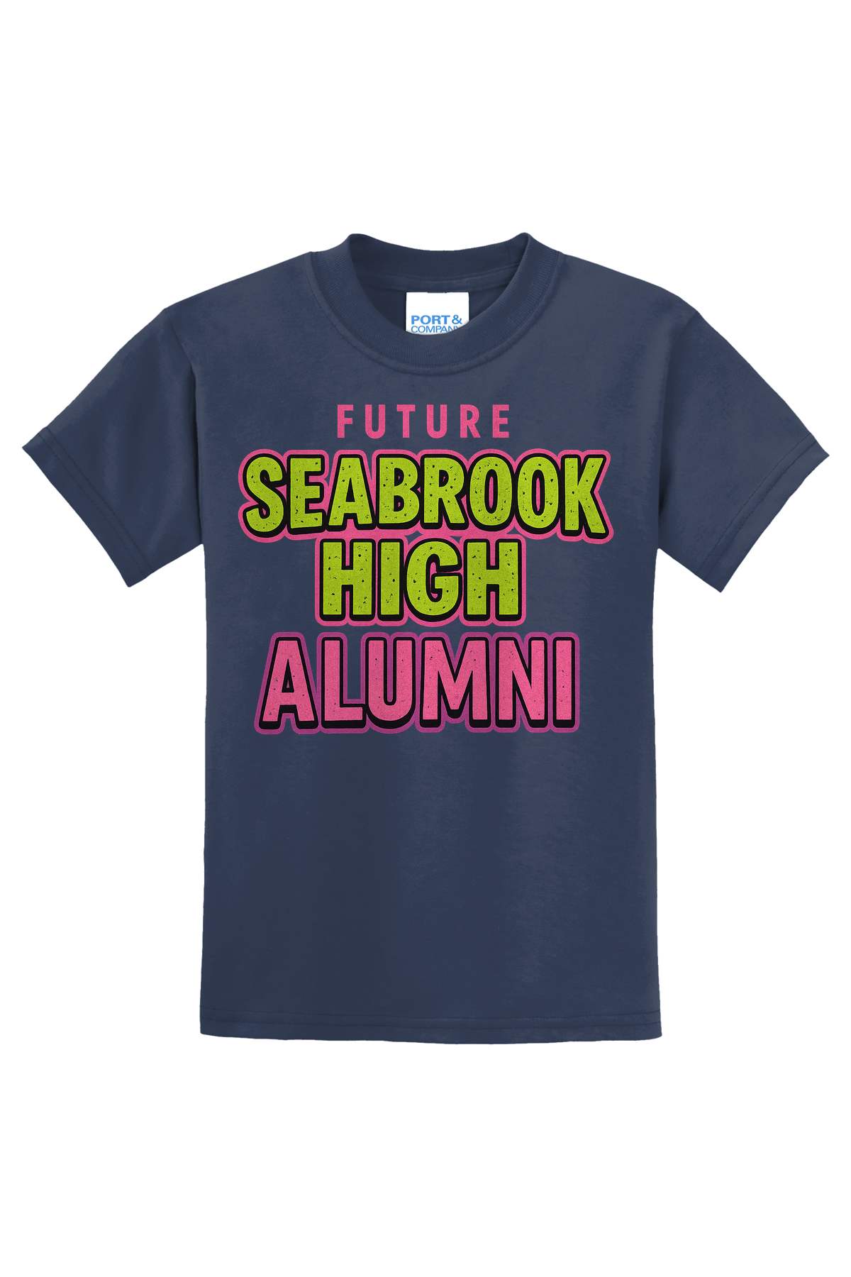Future Seabrook Alumni T-Shirt - navy blue