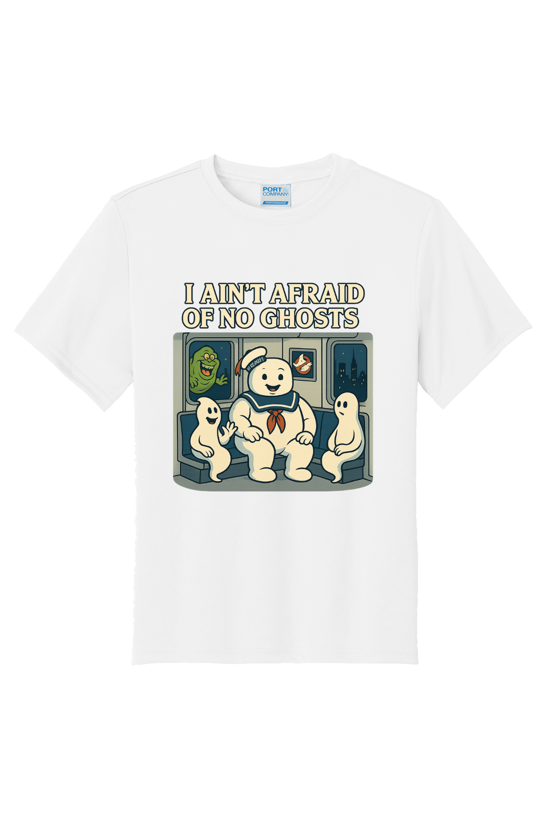 Ghost Train T-Shirt - white