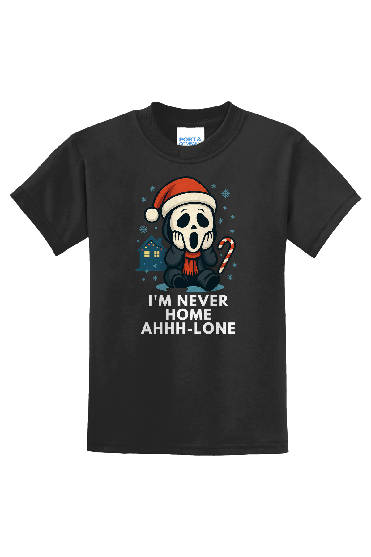 Ghostface Home Ahhlone T-Shirt - black