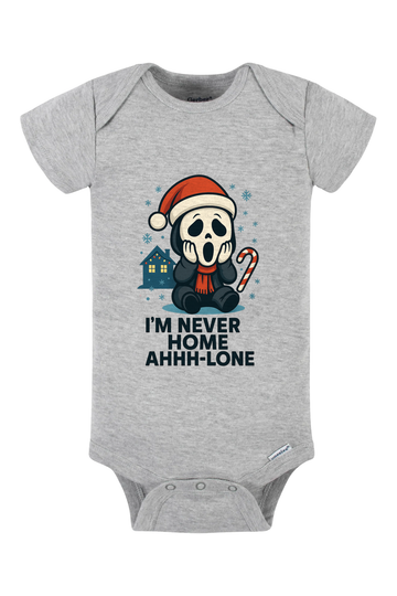 Ghostface Home Ahhlone Onesie - gray