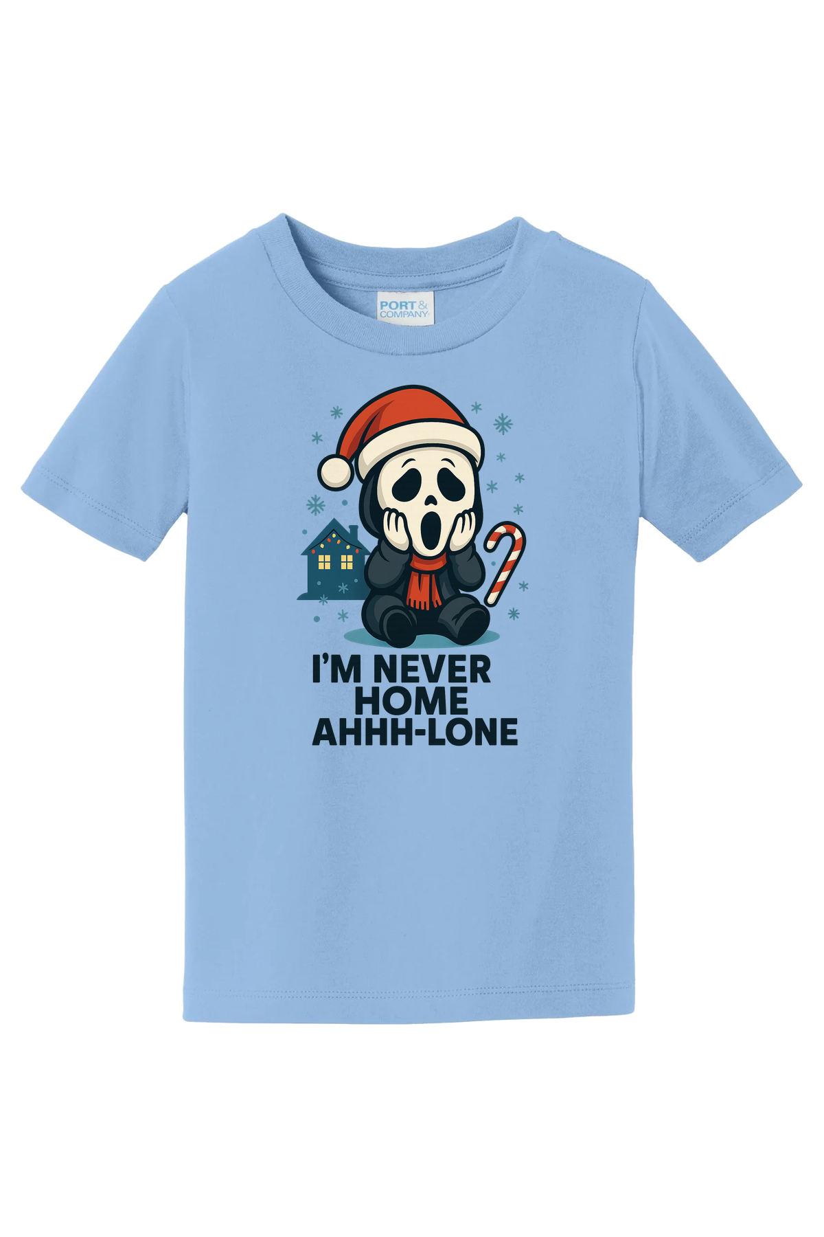 Ghostface Home Ahhlone T-Shirt - light blue