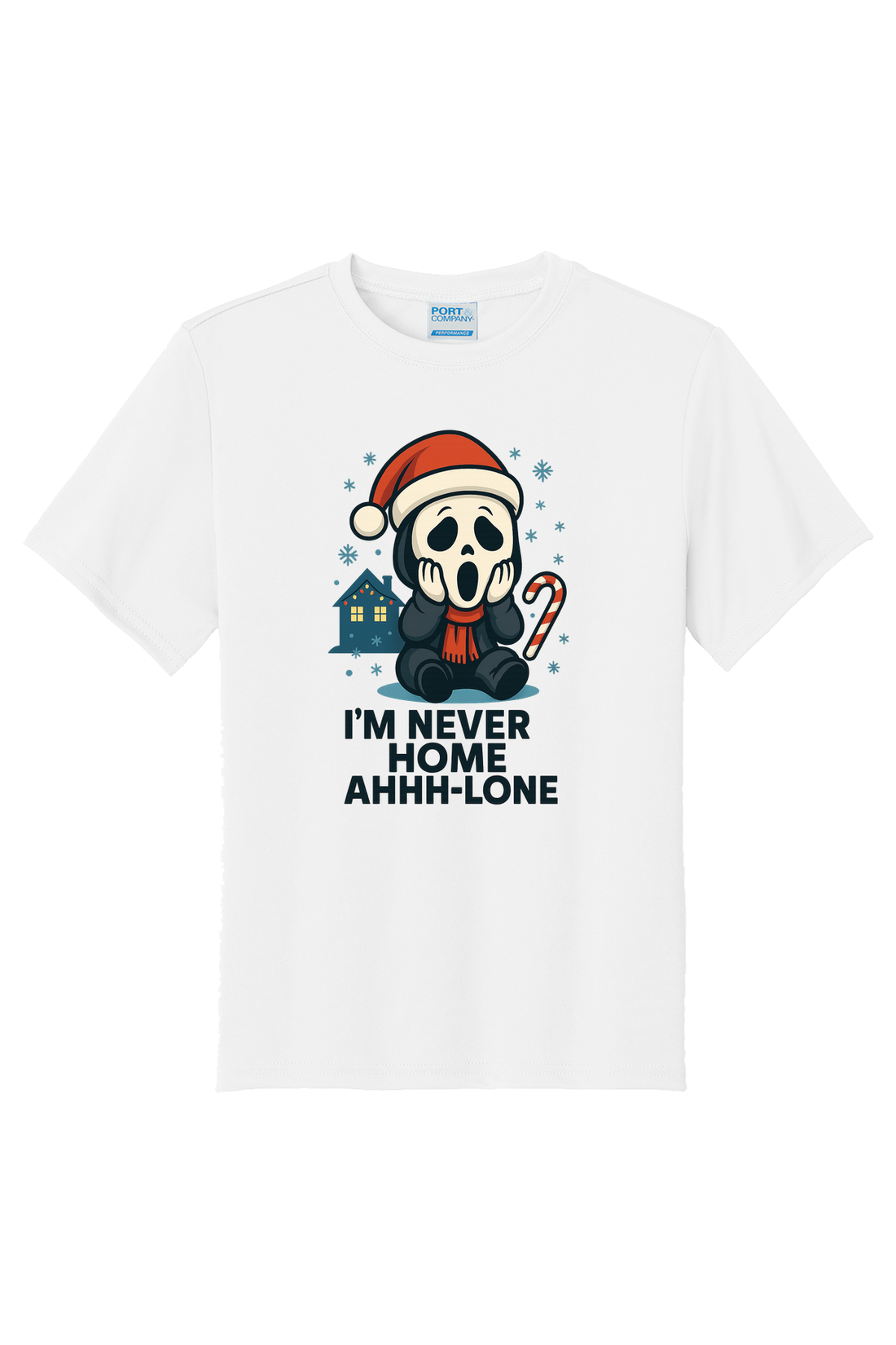 Ghostface Home Ahhlone T-Shirt - pink