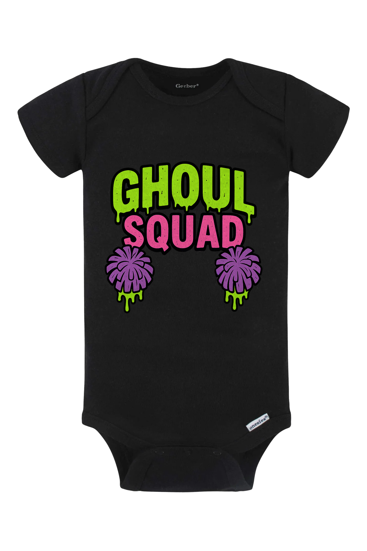 Ghoul Squad Onesie - black