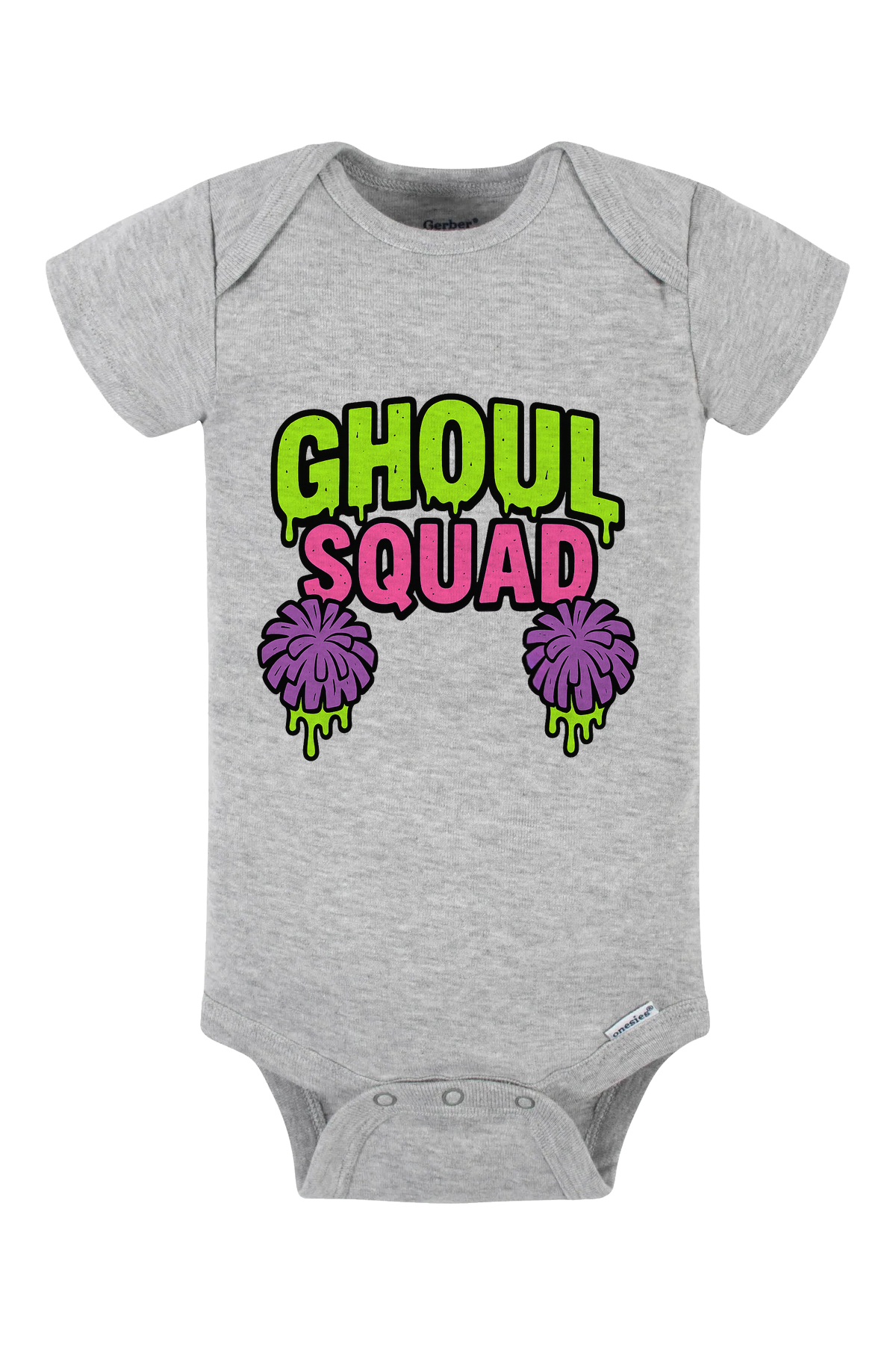 Ghoul Squad Onesie - gray