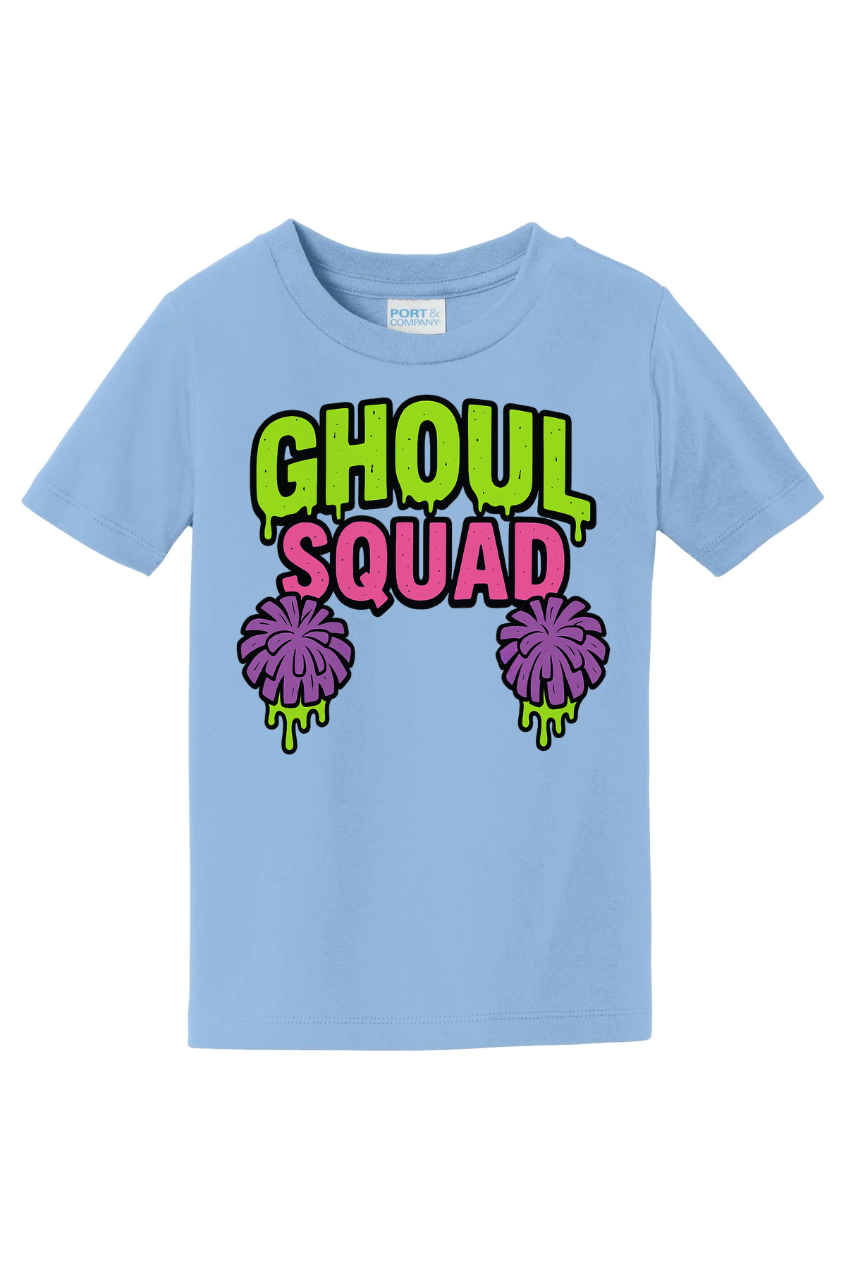 Ghoul Squad T-Shirt - light blue
