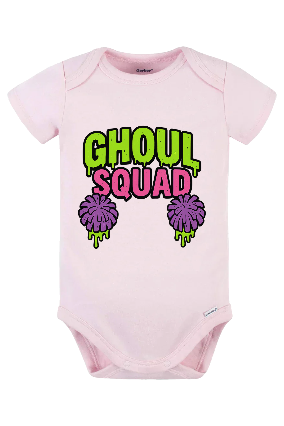 Ghoul Squad Onesie - pink