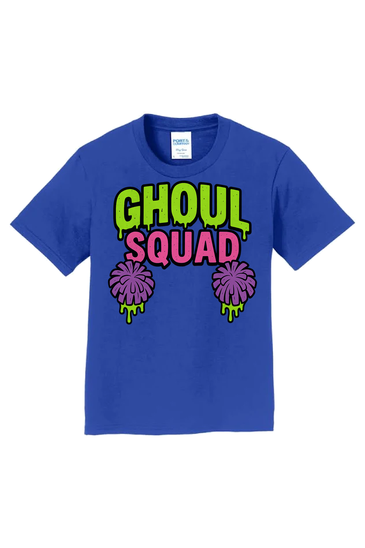 Ghoul Squad T-Shirt - royal blue