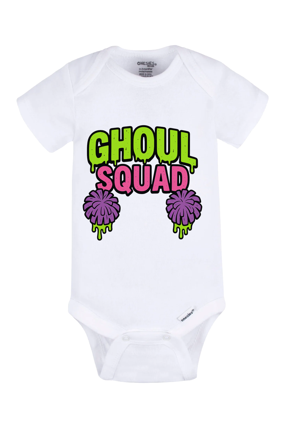 Ghoul Squad Onesie - white