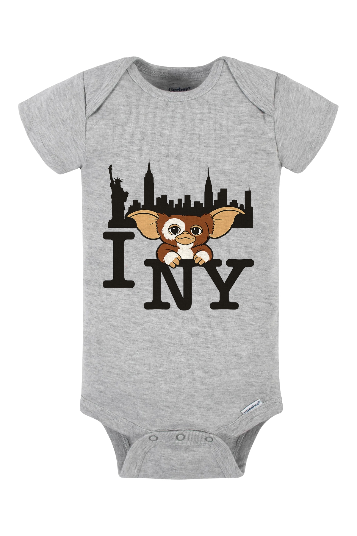 Gizmo NY Onesie - gray