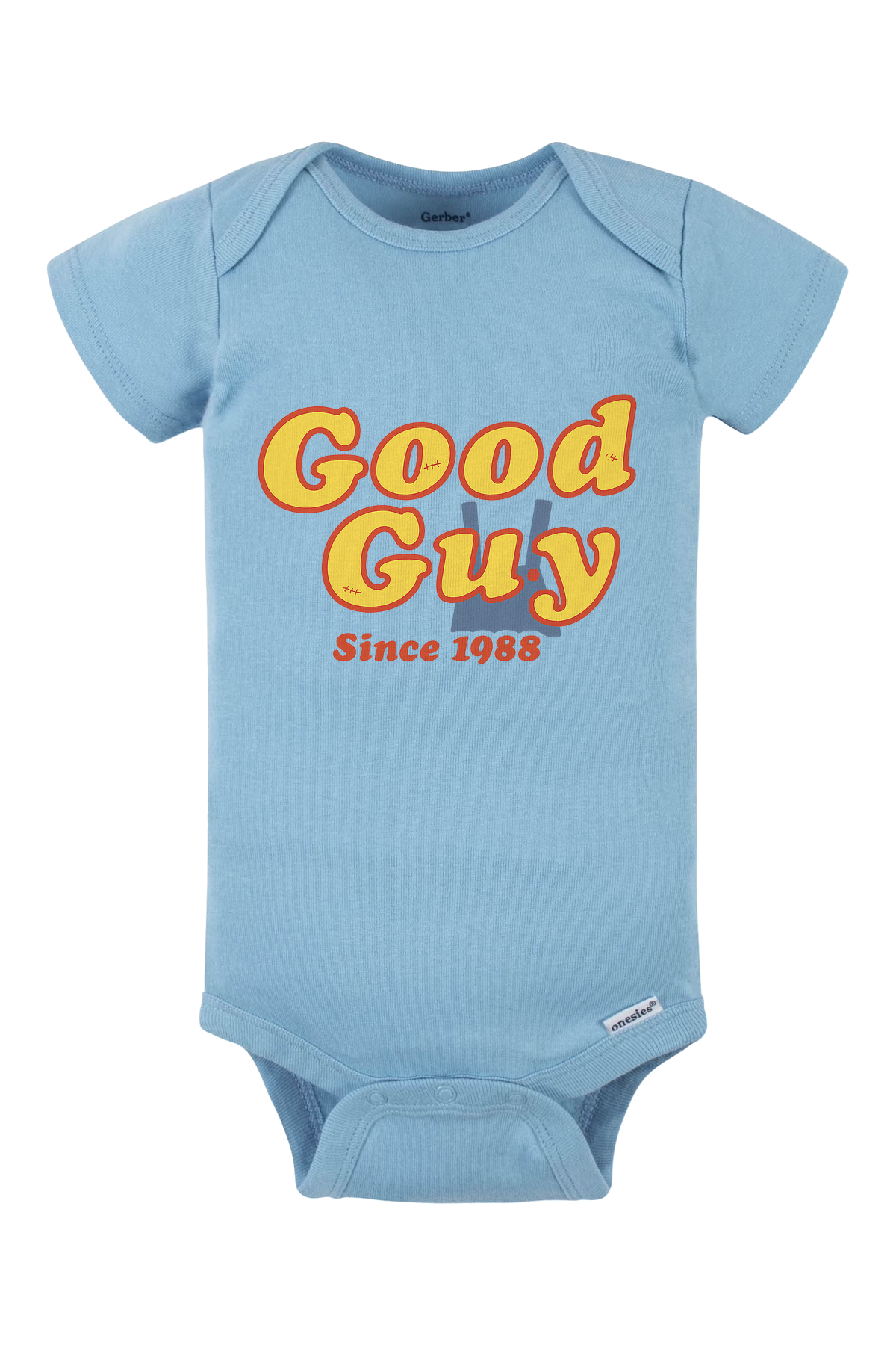 Good Guy1988 Onesie - light blue