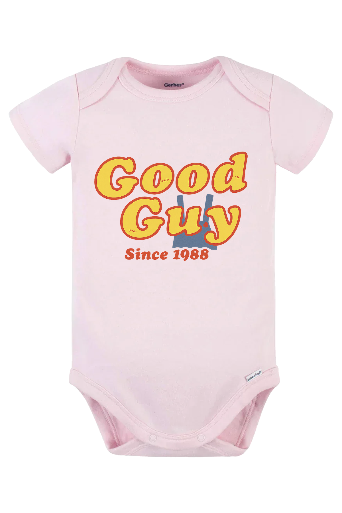 Good Guy1988 Onesie - pink