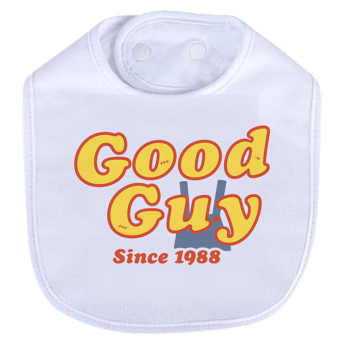 Good Guy1988 Bib - white