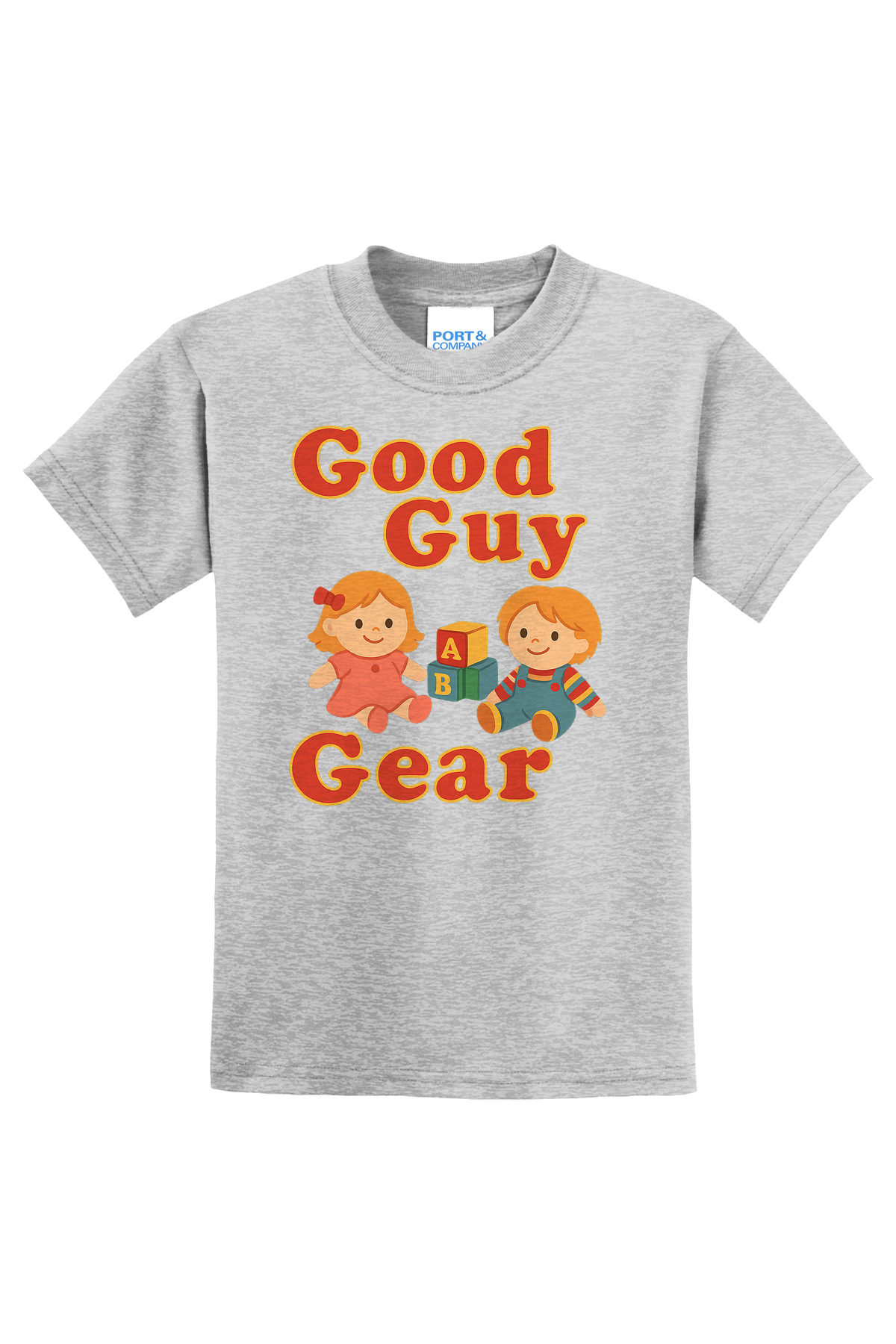 Goody Guy Dolls T-Shirt - gray