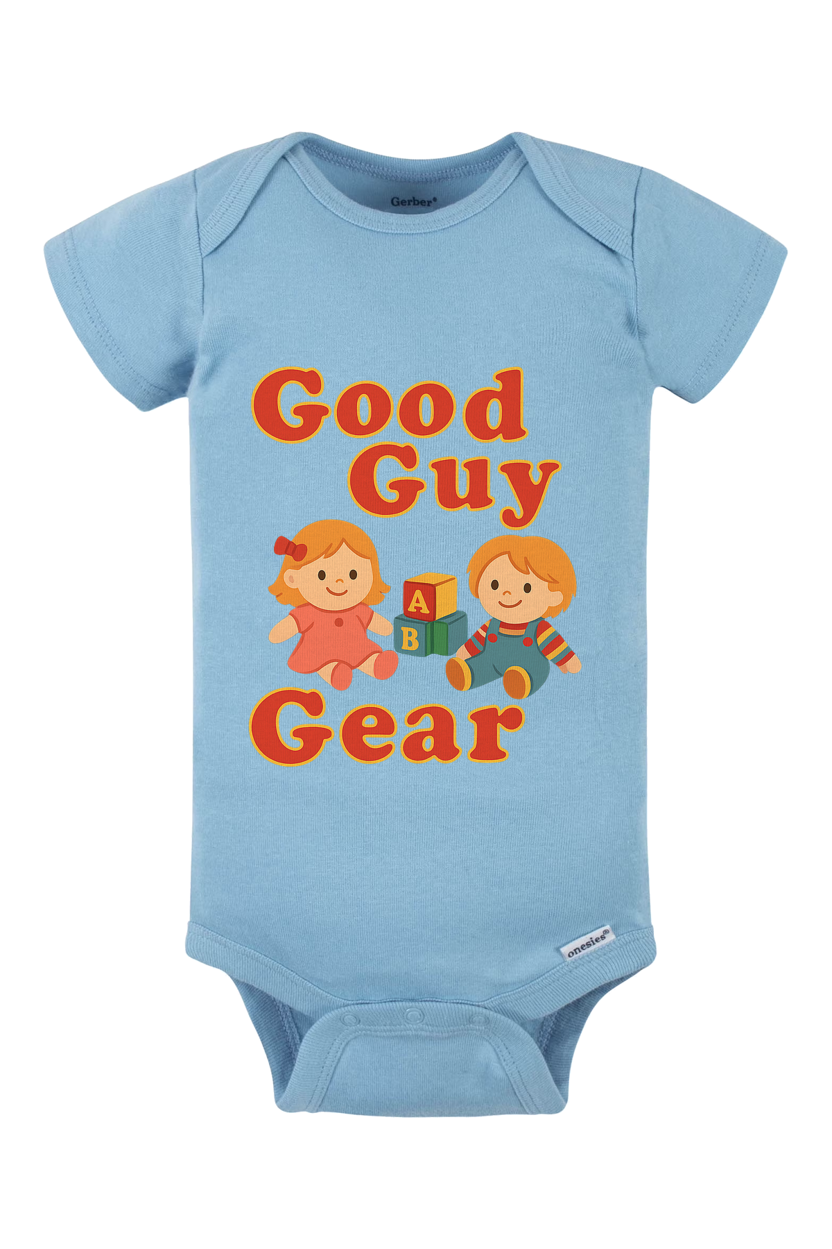 Goody Guy Dolls Onesie - light blue