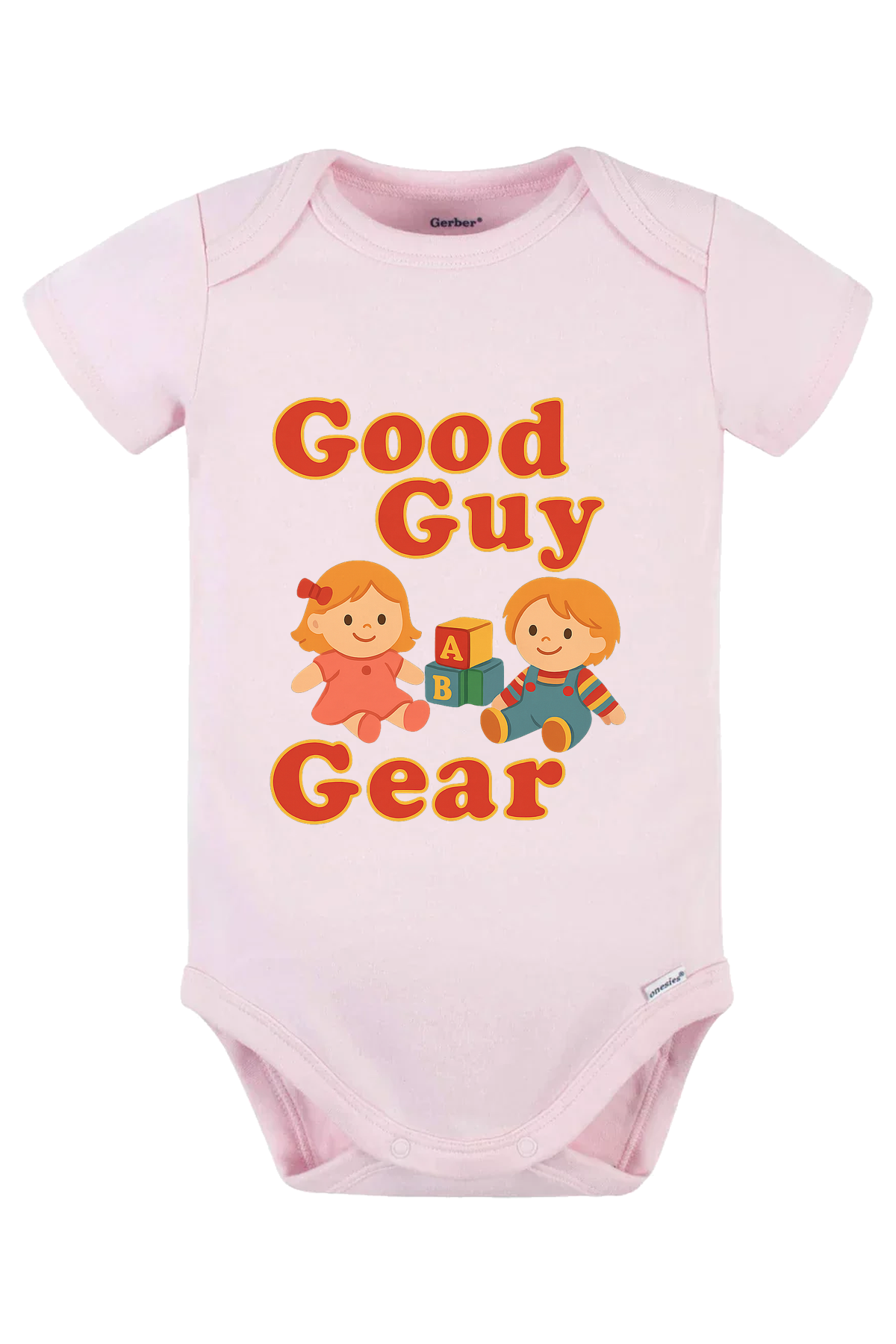 Goody Guy Dolls Onesie - pink