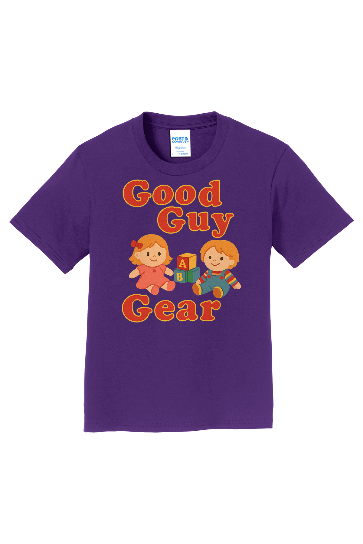 Goody Guy Dolls T-Shirt - purple