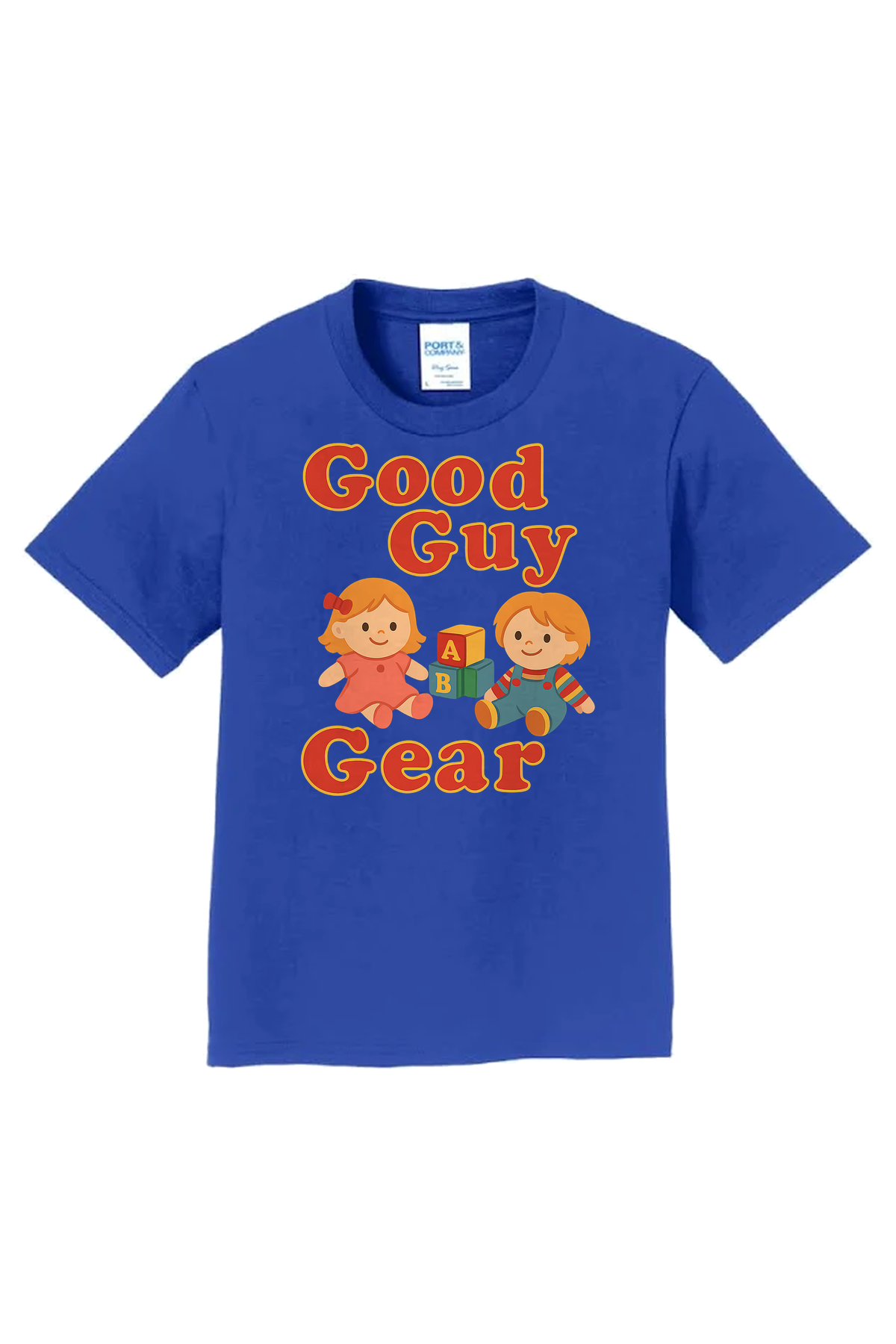 Goody Guy Dolls T-Shirt - royal blue