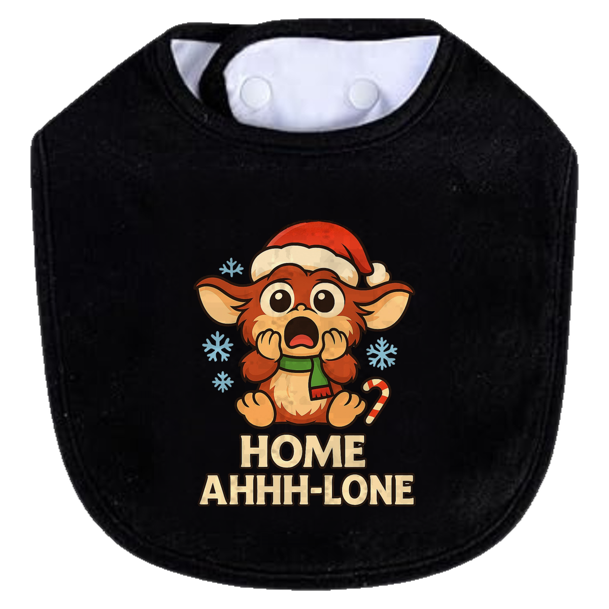 Gremlin Home Ahh Lone Bib - black