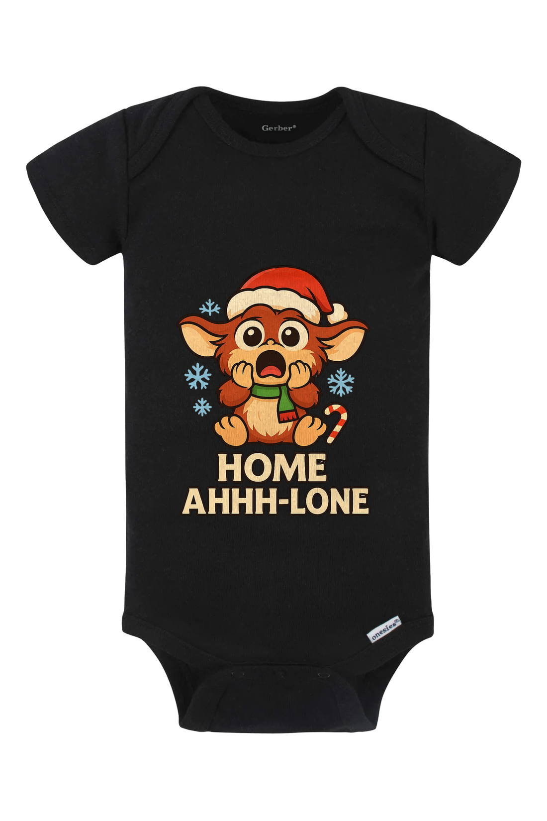Gremlin Home Ahh Lone Onesie - light blue