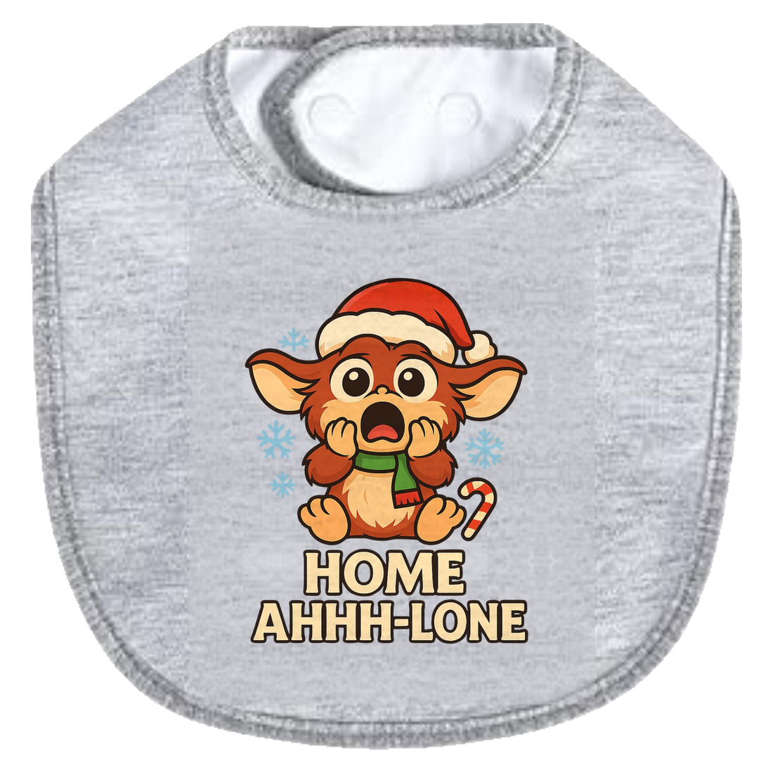 Gremlin Home Ahh Lone Bib - gray