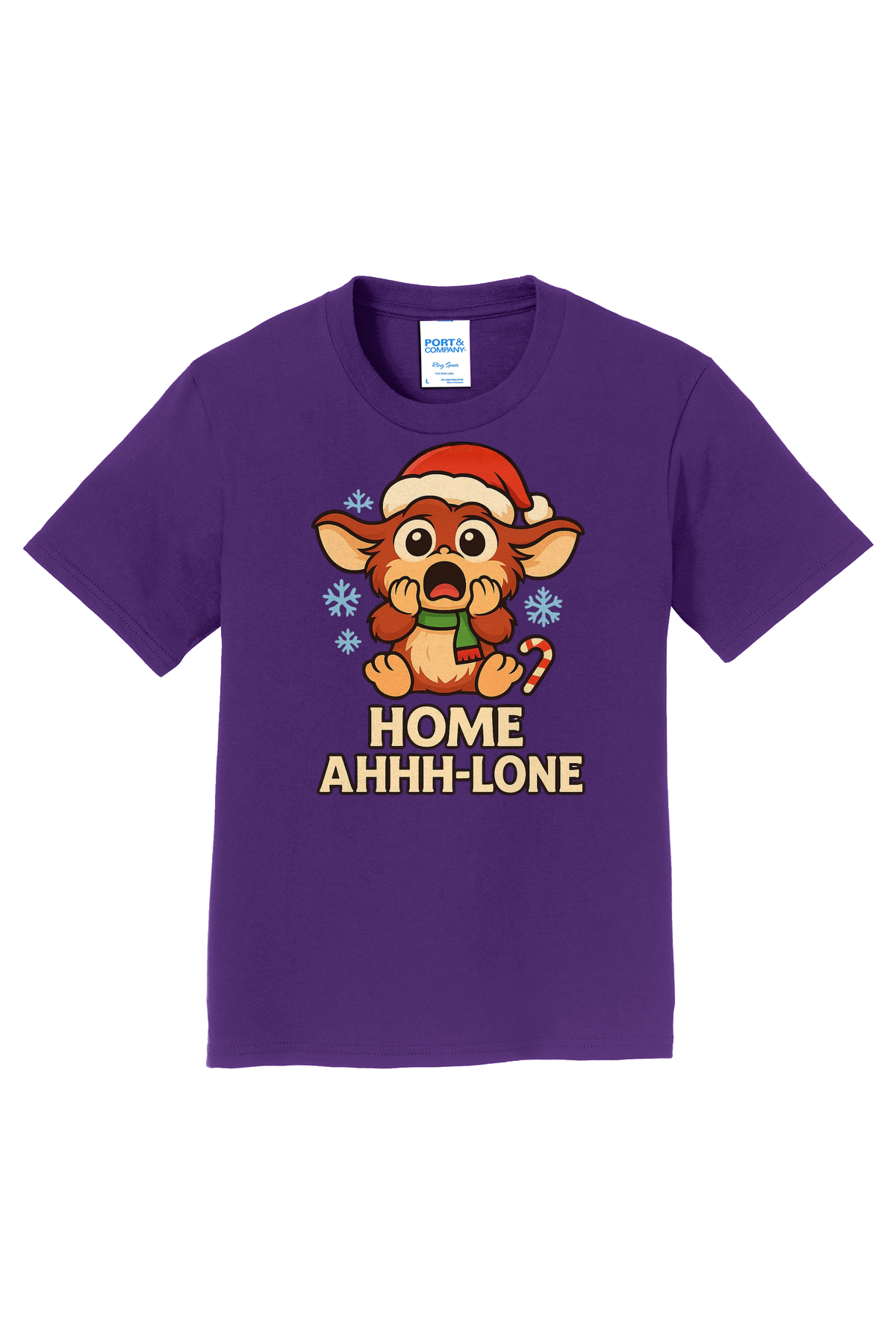Gremlin Home Ahh Lone T-Shirt - purple