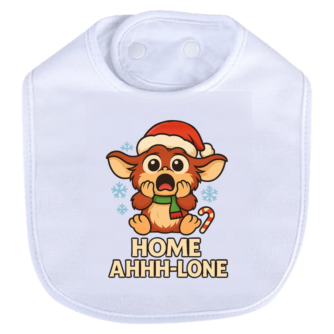 Gremlin Home Ahh Lone Bib - gray