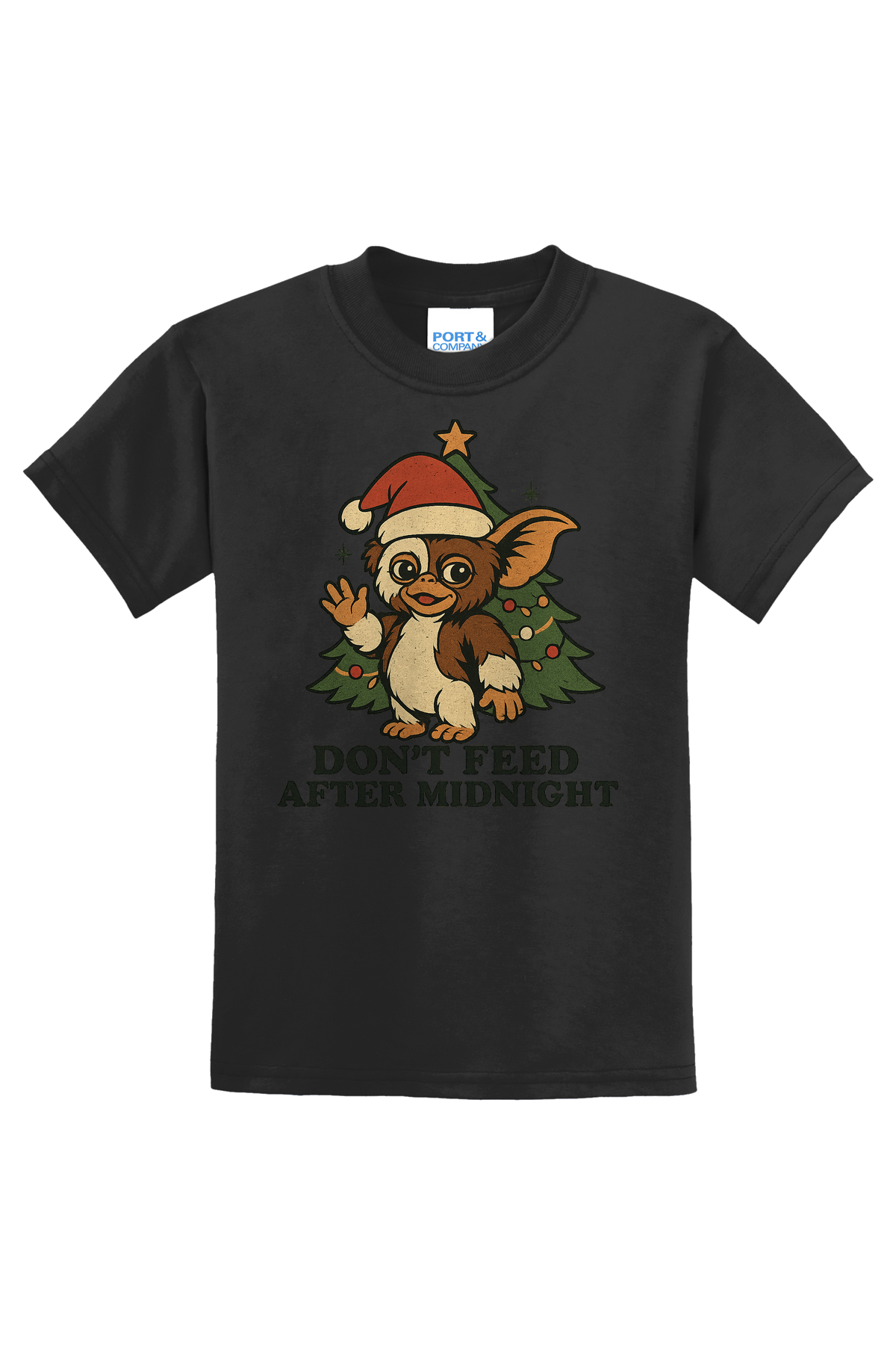 Gremline Christmas T-Shirt - black