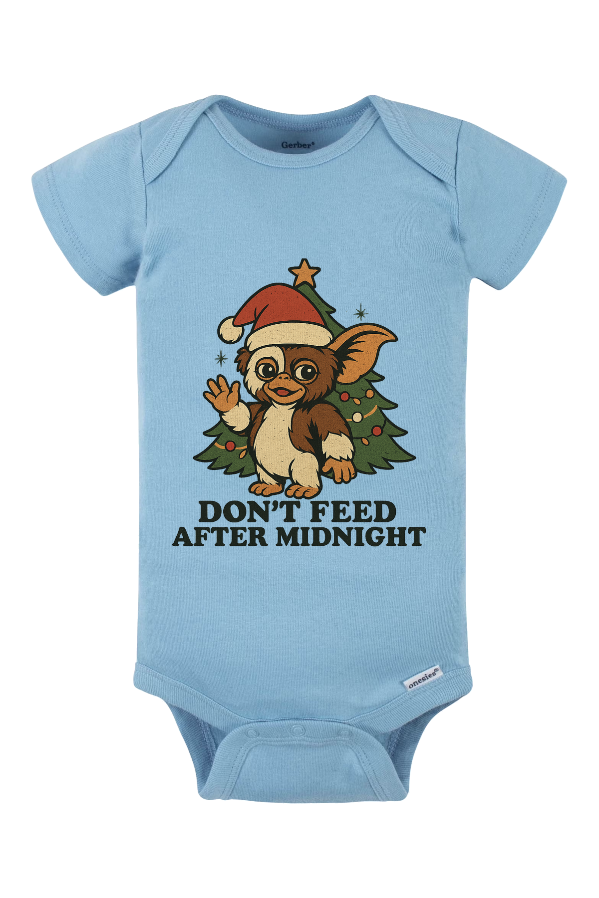 Gremline Christmas Onesie - light blue