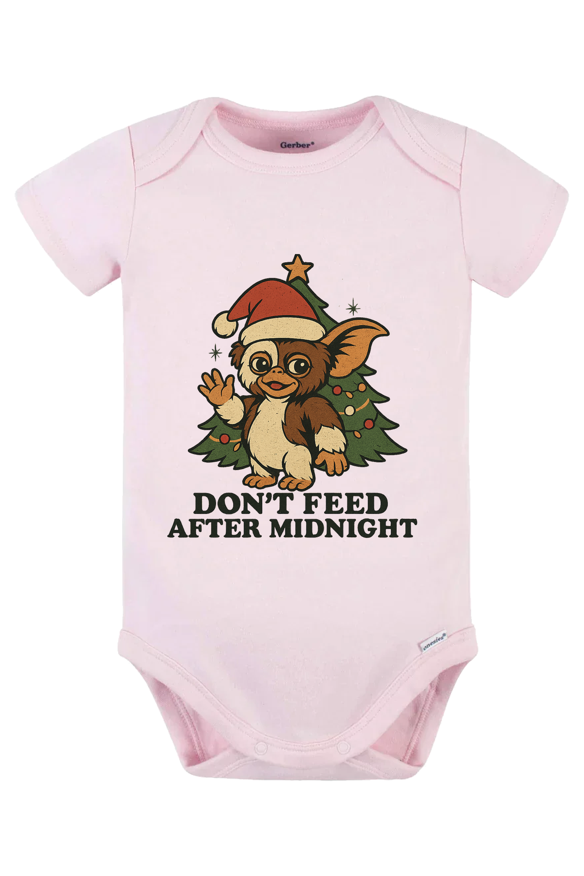 Gremline Christmas Onesie - pink