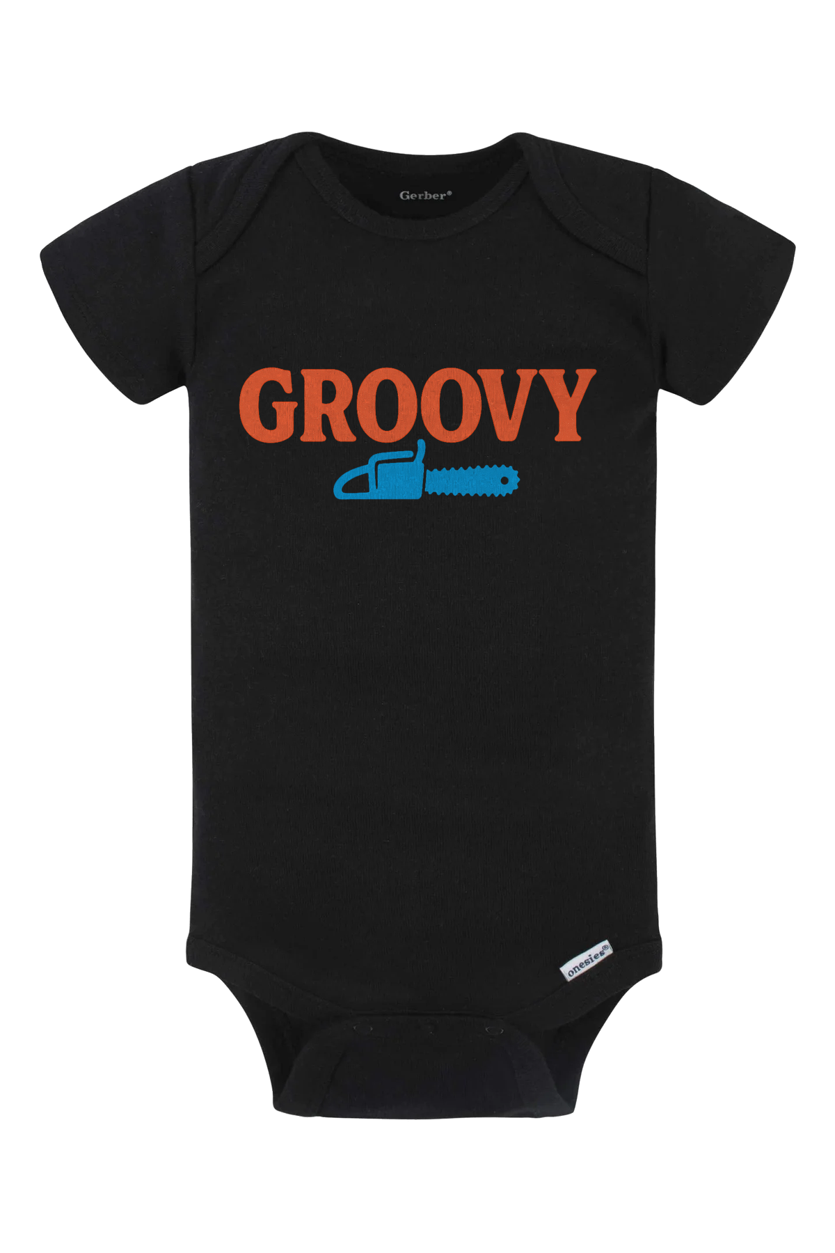 Groovy Onesie - black
