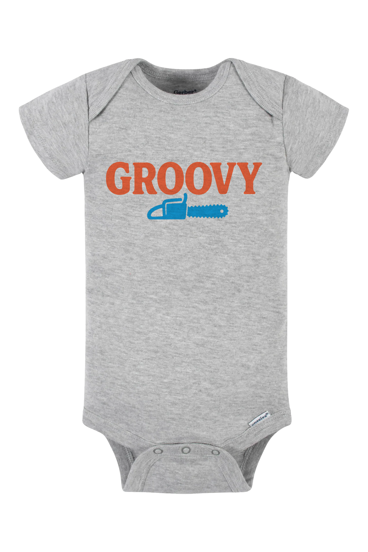 Groovy Onesie - gray