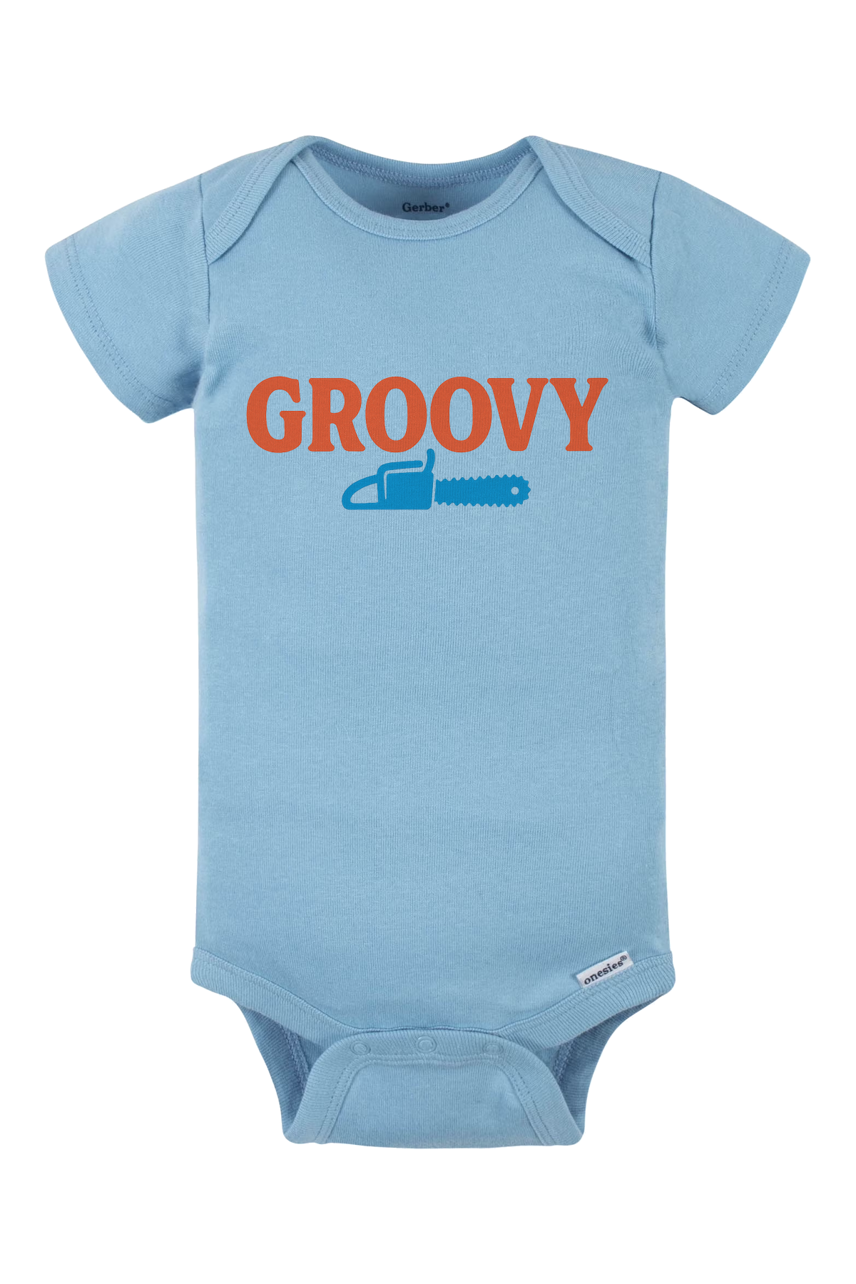 Groovy Onesie - light blue