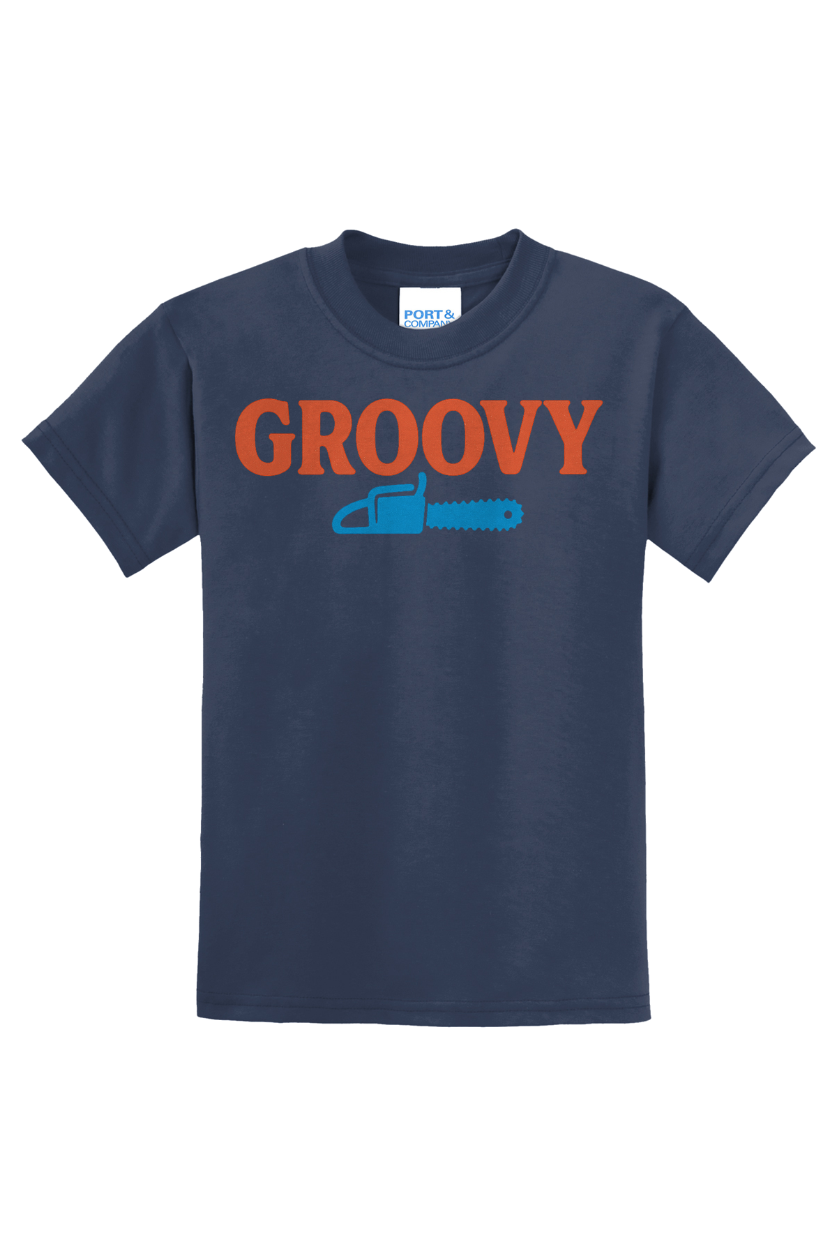 Groovy T-Shirt - navy blue