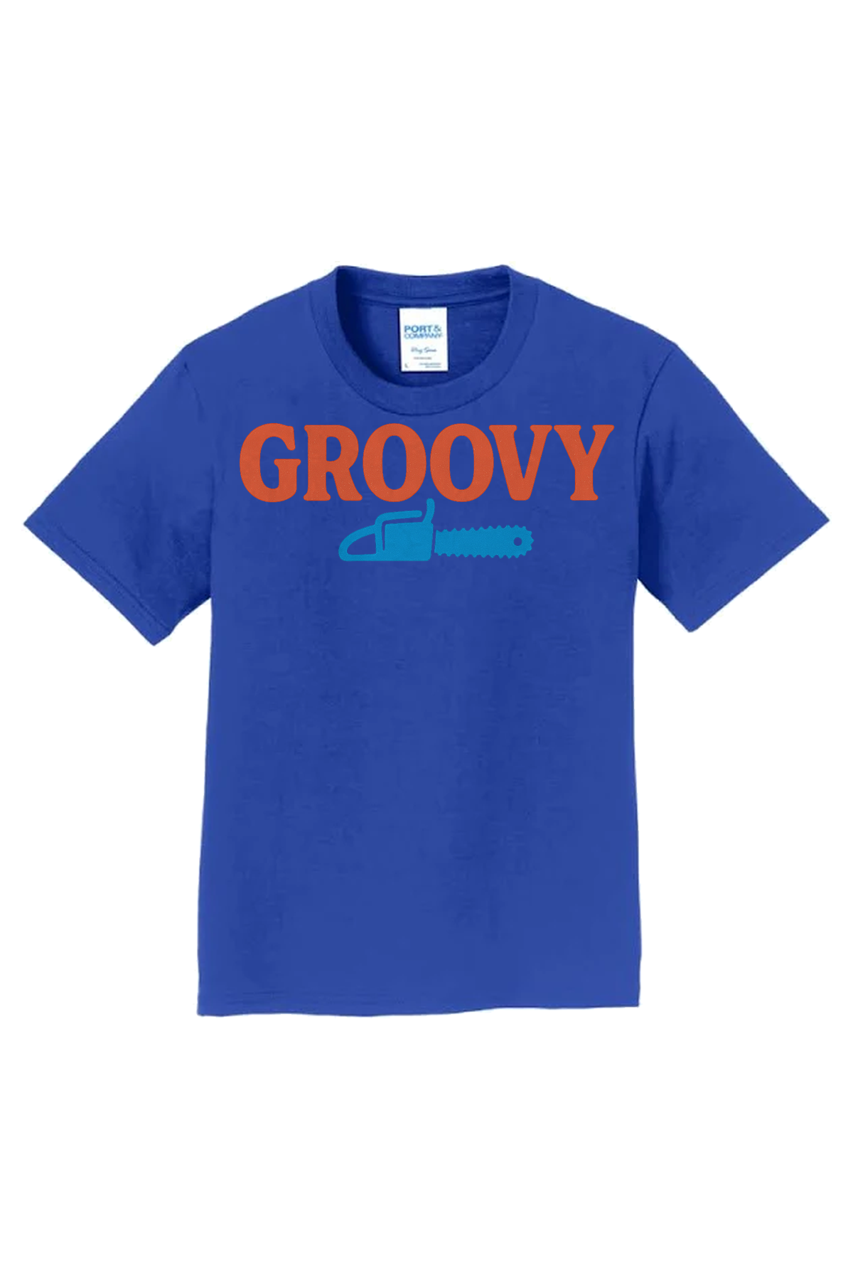 Groovy T-Shirt - royal blue