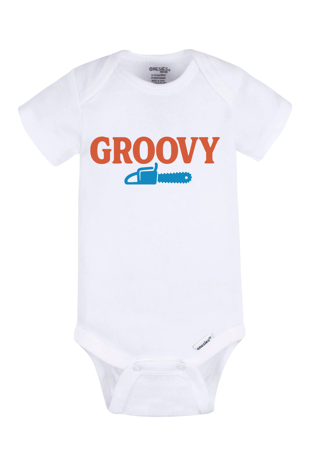 Groovy Onesie - white