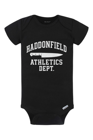Haddonfield Athletics Onesie - black