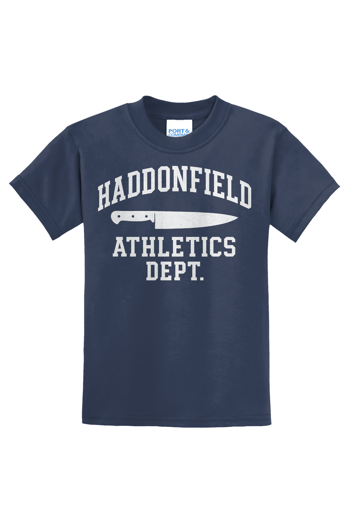 Haddonfield Athletics T-Shirt - navy blue