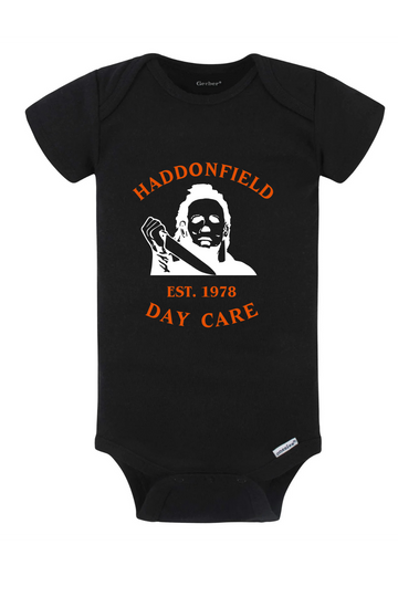 Haddonfield Daycare Onesie
