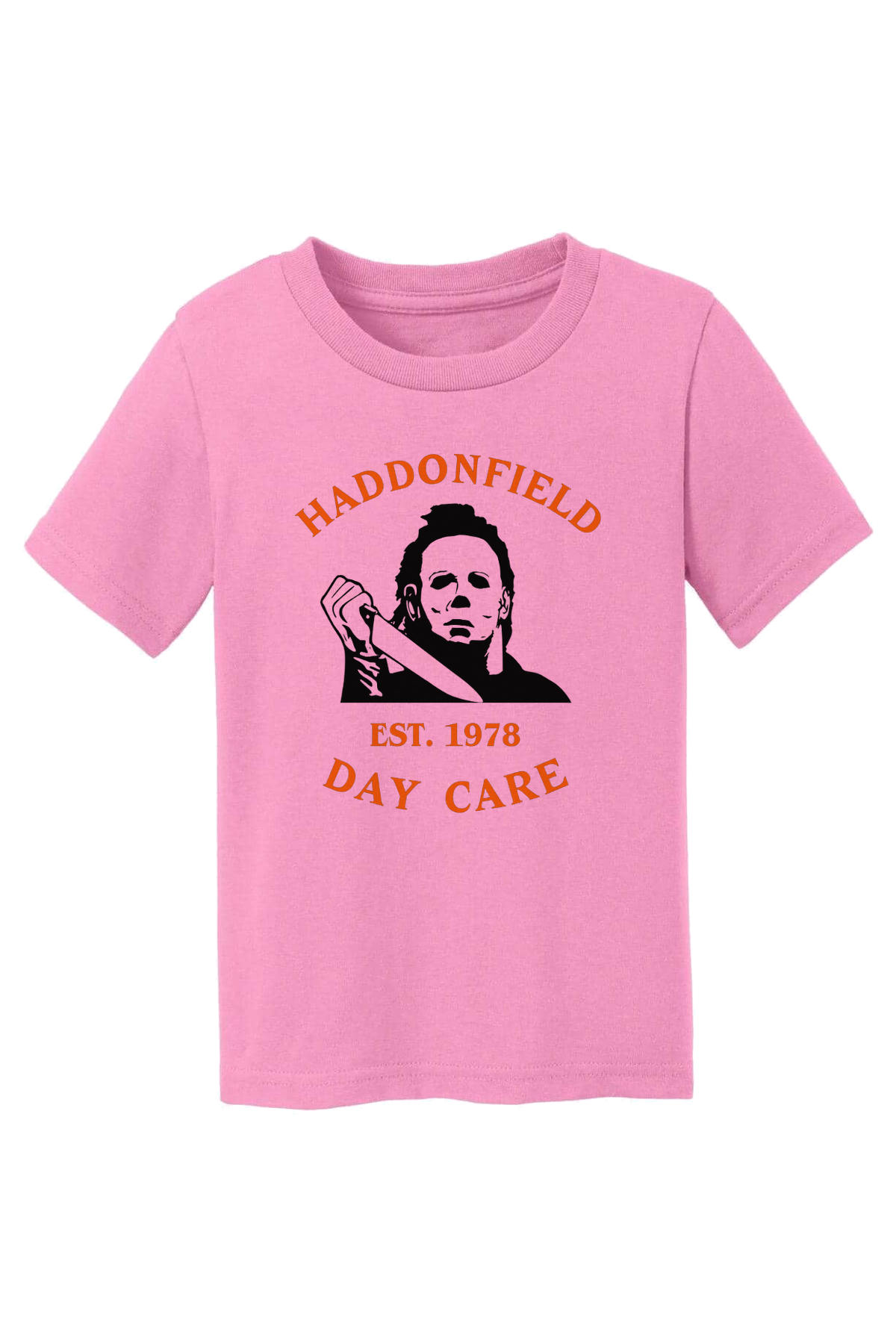 Haddonfield Daycare T-Shirt - pink