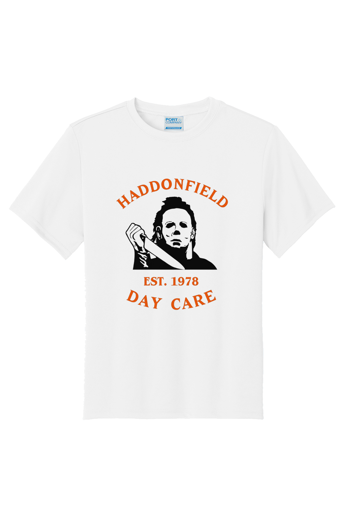 Haddonfield Daycare T-Shirt - white