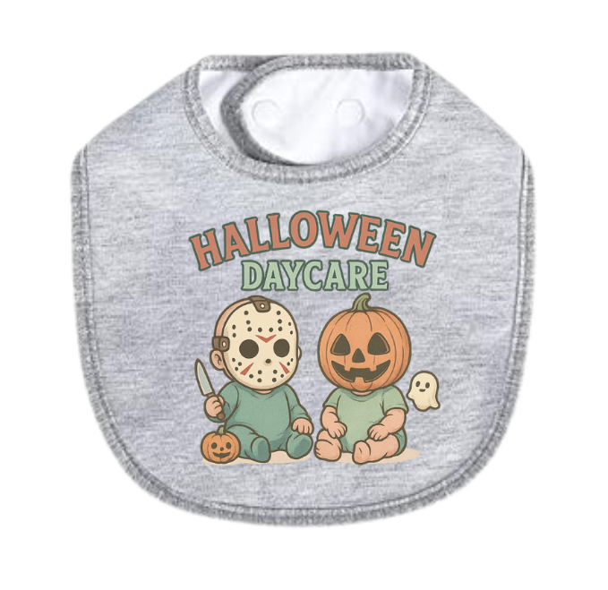 Halloween Daycare Bib