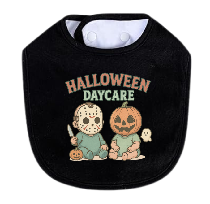 Halloween Daycare Bib
