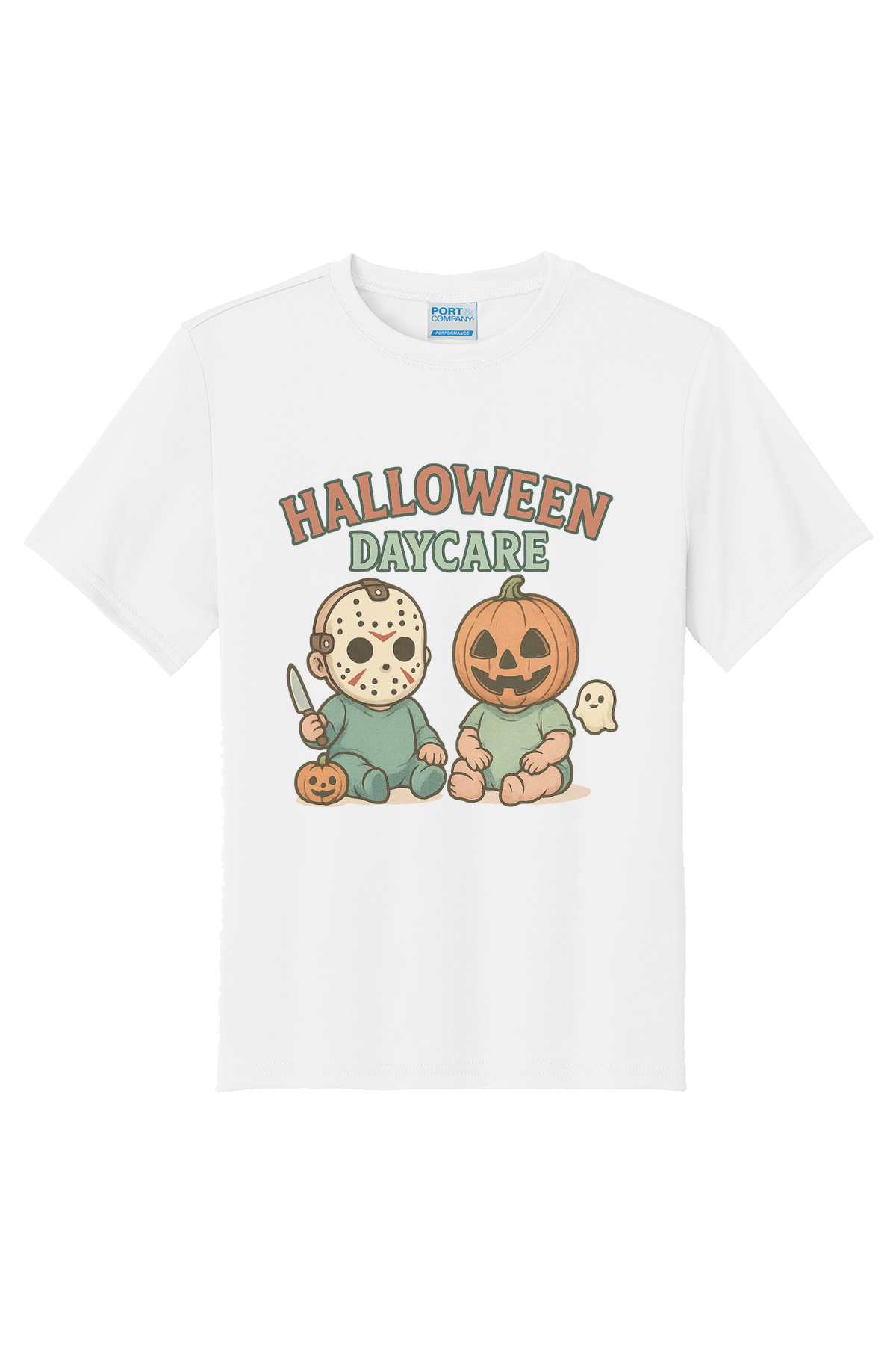 Halloween Daycare T-Shirt - white