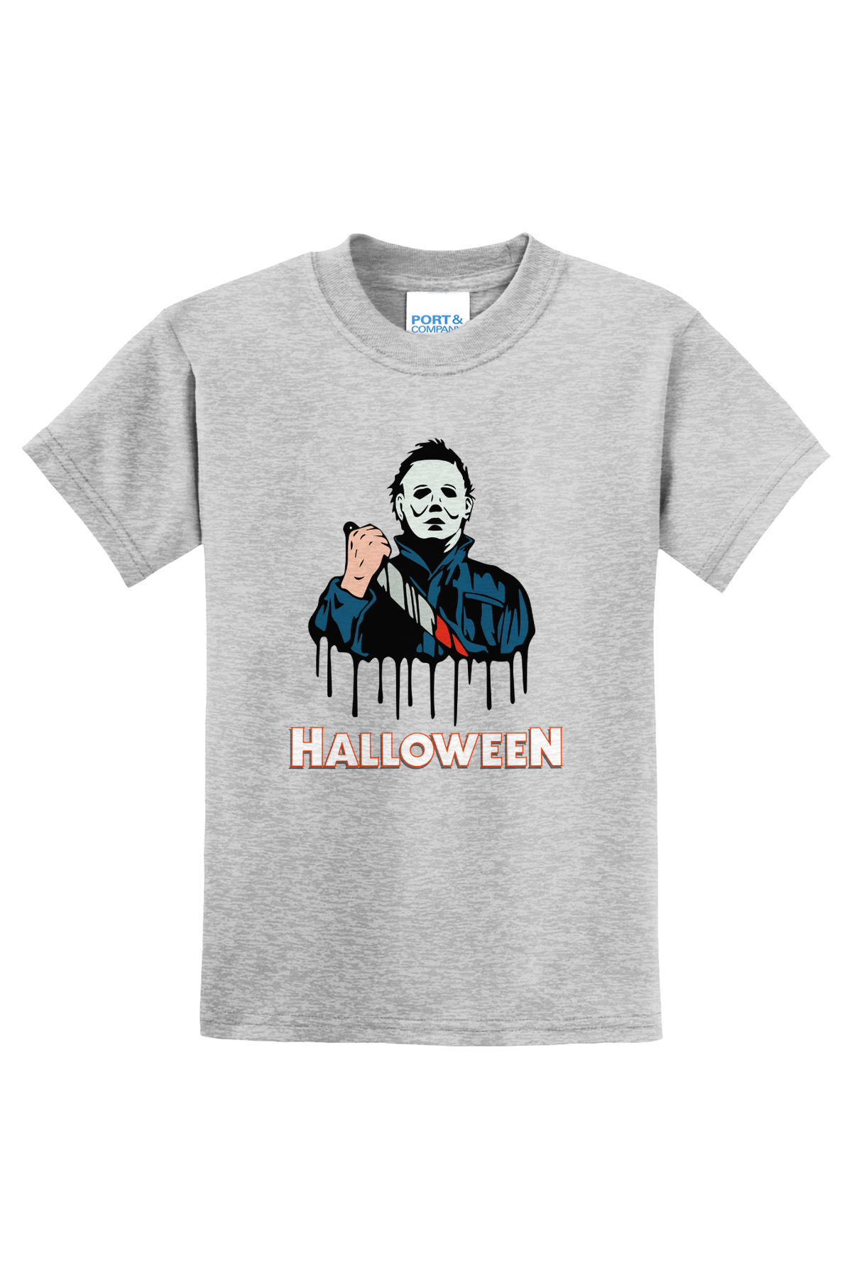 Halloween T-Shirt - gray