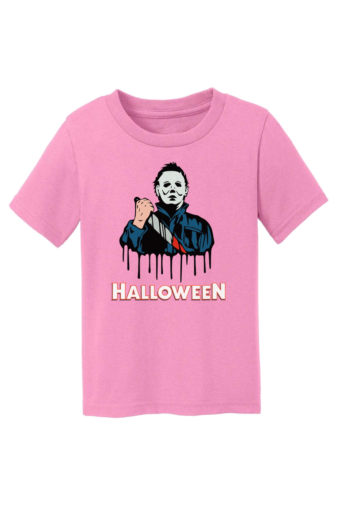 Halloween T-Shirt - light blue