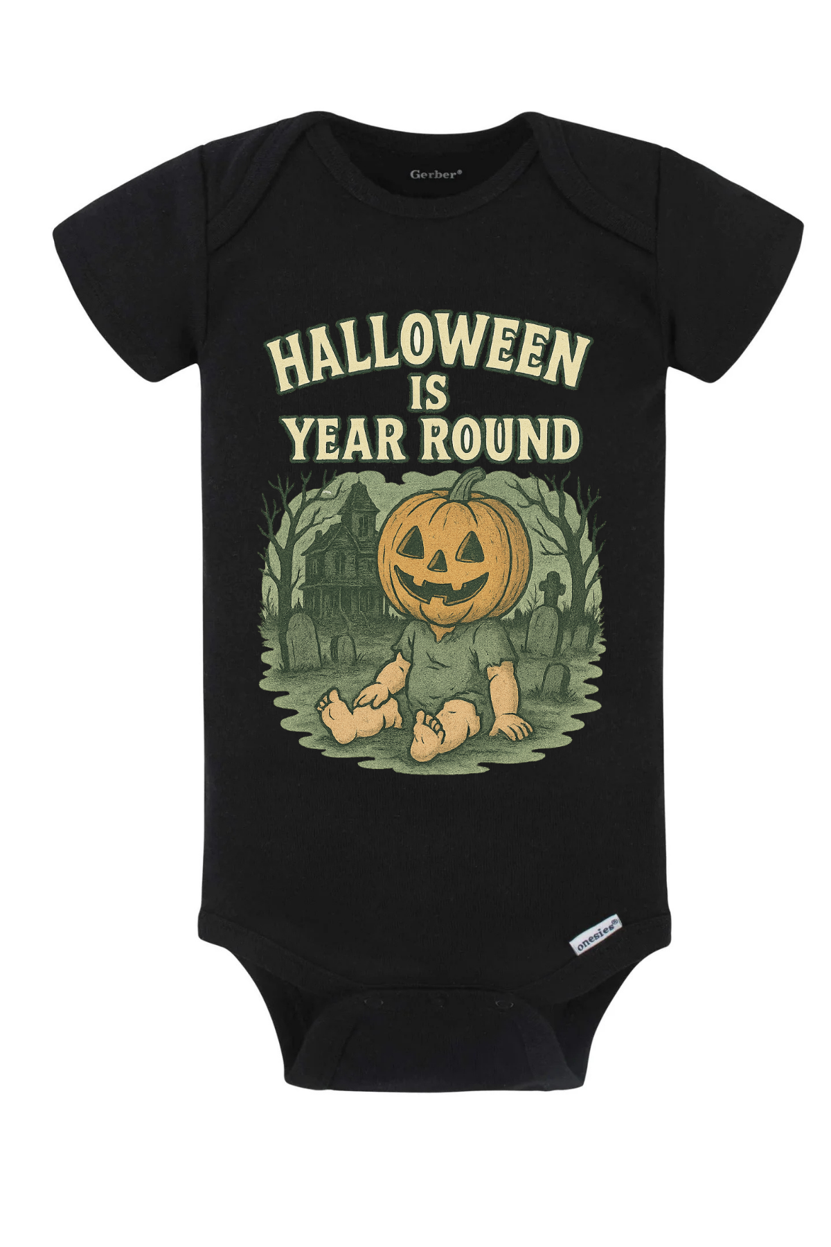Halloween Year Round Onesie