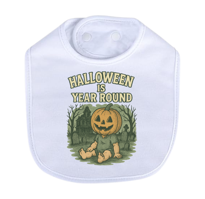 Halloween Year Round Bib
