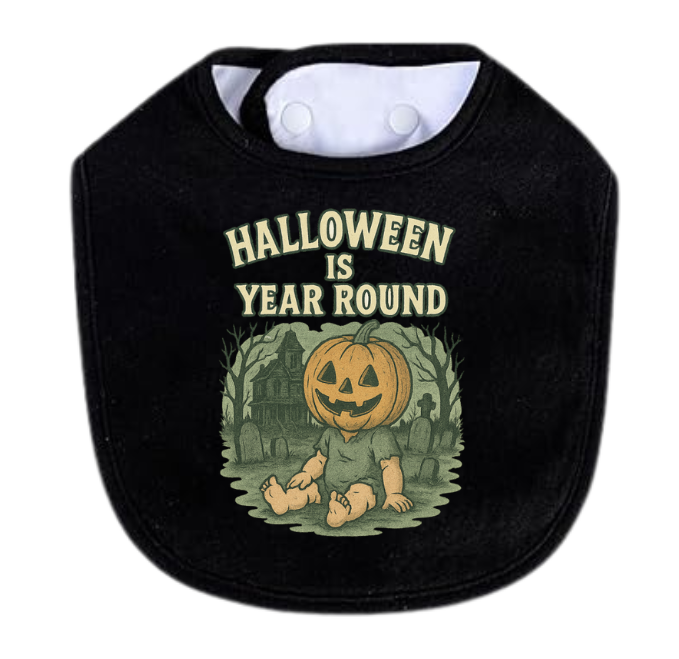 Halloween Year Round Bib